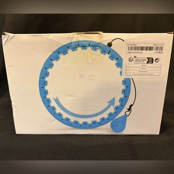 Weighted fitness hula hoop adjustable - Picture 9 of 10